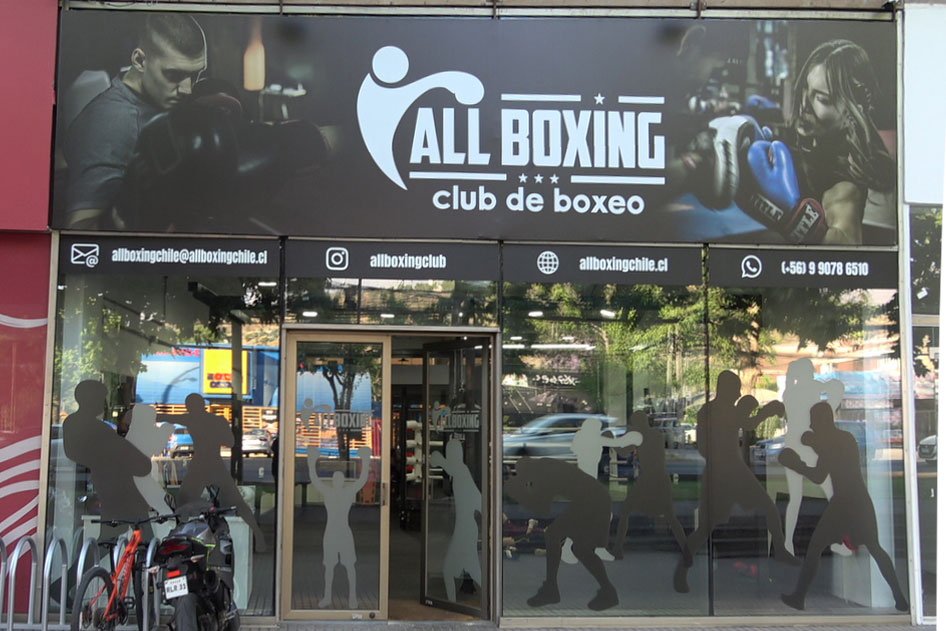 Frontis Allboxing Las Condes