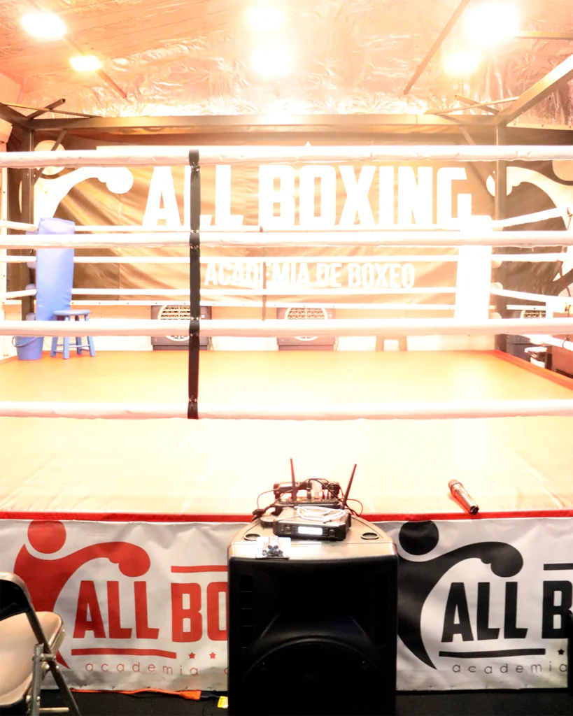 Ring de Allboxing, salon principal